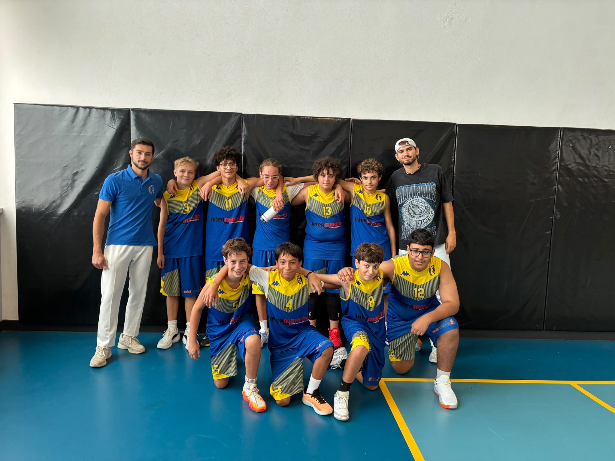 U15 Garçons 2 du Basket Saint-Marcellin – résultats du week-end des 3 et 4 octobre 2026